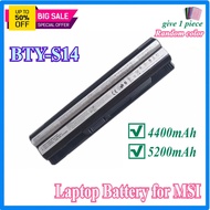 BTY-S14 Laptop Battery for MSI GE70 GE60 FX720 GE620 GE620DX GE70 A6500 CR41 CR61 CR70 FR720 CX70 FX