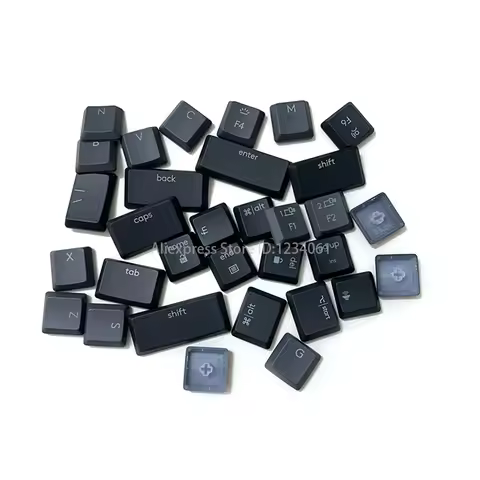 Single Replacement Keycaps For Logitech MX Mechanical Mini YR0081 Graphite ash USA layout