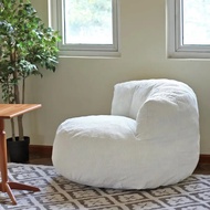 Large Crescent Bean Bag Chair, Adult Size Bean Bag Sack, Foam Filling, Soft Premium Corduroy Bean Ba