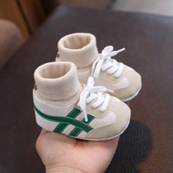 Spring Autumn Baby Shoes Male Female Baby 0-1 Years Old Shoes Socks One-Piece Soft-Soled Anti-Slip T