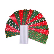 15 Christmas Budget Envelopes + 15 Budget Sheets + 24 White Label StickersWallet Cash Saving System