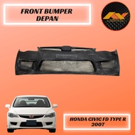 Honda Civic FD Type R 2007 Front Bumper Depan PU Material