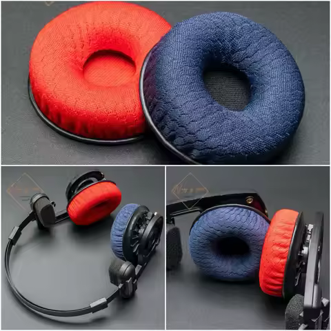 Premium Foam Ear Pads Cushions For KOSS Porta Pro PP KSC35 KSC75 KSC55 Headphones Blue Red Polyester