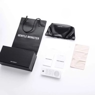 G-BLACK EYEGLASSES BOX + PAPPER BAG AND OTHER COMPLETE FULL SET
