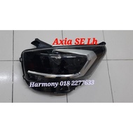 ORIGINAL Perodua Axia SE Advance FL 2017-2022 Headlamp. USED, xda pecah atau masuk air. Buatan ICHIK