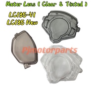 LC135 V1,V2,V3,V4,V5,V6,V7/LC 135 New (Clear &amp; Tinted Smoke) Meter Cover Meter  Len Lens Cermin meter Cover