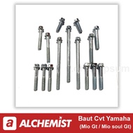YAMAHA Mio GT CVT Bolts 1 Set CVT Bolts 1 Set GTyamaha mio CVT Bolts 1 Set GTyamaha mio