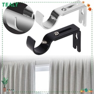 TEALY Curtain Rod Brackets Hardware Drapery Rod Holders Curtain Rod Holder Rod Bracket