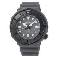 Seiko TUNA Prospex Street Divers Solar Automatic Kasa Kaca Ceramic Warna Hitam/Arang