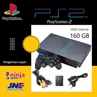 PS 2 Hardisk Internal 160gb Secoond normal siap pakai full set Game Terbaru Full game seken seperti 