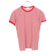 【二手，A級】 CELINE短袖T卹，Logo刺繡，純棉，女款T卹