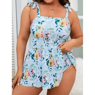 Plus Size Two Piece Swimsuit Bikini Set 2XL