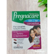 Pregnacare Him and Her Conception Enhanced Oral Tablets