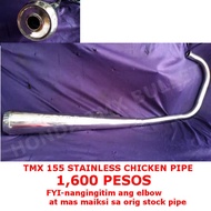 の TMX 155 Full System Muffler Chicken Pipe