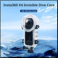 [mvcxb] Insta360 X4 Camera Invisible Dive Case 50m Waterproof Dive Protective Case Underwater Housin