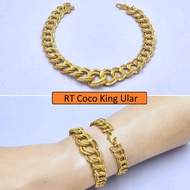 Rantai Tangan Coco King Hot Design Bajet EMAS 916 ORIGINAL EMAS 916 MURAH EMAS 916 BAJET GELANG 916 