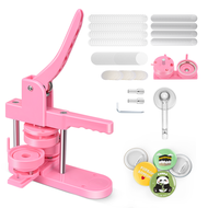 Button Badge Maker Machine Different size mold 253258mm mold DIY Badge Pin Maker Machine Kit with 40