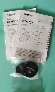 Olympus E-PL1 說明書及鏡頭蓋