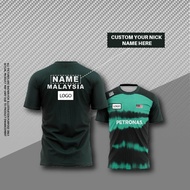 BADMINTON JERSEY MALAYSIA (BWC 2022), BADMINTON SHIRT MALAYSIA 2022 (GREEN)