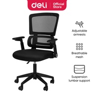 Deli Ergonomic Office Chair Furniture Home Living Mesh Back Office Chair Kerusi Gaming E4939 - 1 Yea