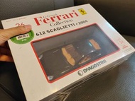 DeAgostini Le Grand Ferrari Collection 612 Scaglietti 2004 模型車