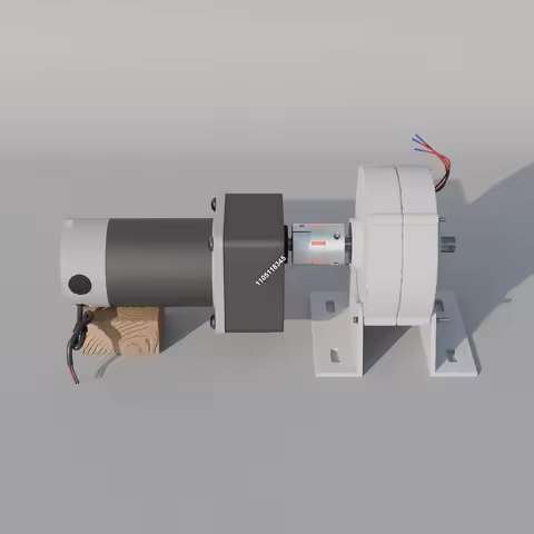 24V 48V Electric Generator 5KW 3KW 6KW Permanent Magnet Generator 3 Phase AC Alternator With DC Moto