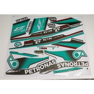 Stripe Sticker Cover Set No. 7 Petronas For SRL115 Z FI / LAGENDA115 Z FI