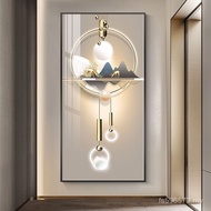 Hanging Paintings Vertical Version Entrance Door Meaning Living Room Atmospheric Blessing Characters