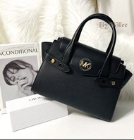 Lily Willee🇺🇸Michael Kors Carmen 兩用包/MK貴婦包/黑色