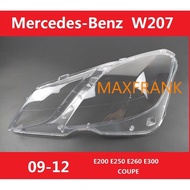 FOR Mercedes-Benz W207 (2 dodrs car )  09 10 11 12 E200/E250/E260 E300  ฝาครอบไฟหน้า / ฝาครอบไฟหน้าต