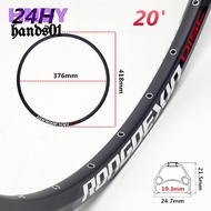 【HDS01】20 inch mountain bike wheel rim 24/28/32/36 hole double disc wheel rim