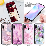 DI59 Flower Rose Art Soft Case for Xiaomi Redmi Note 5 6 Pro Plus 5A 6A