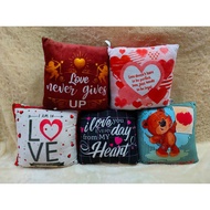Love Pillow, Love Motif Square Sofa Pillow ver4