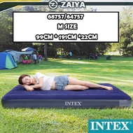 air mattress ZAIYA - INTEX M Size Twin 68757/64757 Inflatable Air Bed Mattress