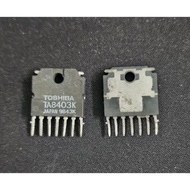 IC TA8403K 8403 Power Amplifier utk Vertical Deflection TV Toshiba - Rev01