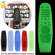 MAYSHOW LG AN-MR600 AN-MR650 AN-MR18BA AN-MR19BA Non-slip Protective Case Anti-drop Silicone Cover Remote Controller Protector Universal TV Accessories Waterproof Shockproof Soft Shell Remote Control Skin/Multicolor