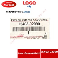 Car Logo - Altis 22 rear trunk Logo - DY-75403-02090