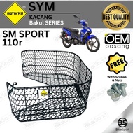KACANG RAGA SYM SM Sport 110R Rare Basket Bakul High Quality Motorcycles Accessories Besi Raga FREE 