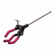 Retort Clamp - Rubber-lined - 3 sprong