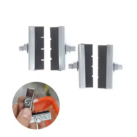 B*4Pcs 4cm Vintage Bike Brake Blocks For Classic Bike Cycle Bicycle Cycling Caliper V-Brake Pads Bra