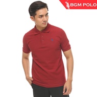 BGM POLO Premium Unisex Polo Shirt Tee Unisex CVC HONEYCOMB BP-MTUP001LC-AF Lengan(N2)