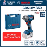 BOSCH GDS18V-350 / GDS18V350 ½" 18V CORDLESS IMPACT WRENCH BRUSHLESS MOTOR - TM TOP