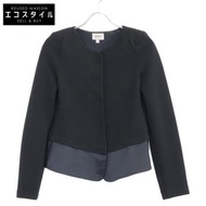 二手 Armani 無領夾克，顏色38，6YMG67 MJAGZ，狀況極佳/國內授權。