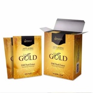 G㊛OZ MASKER WAJAH HANASUI GOLD ANTI AGING BPOM HARGA 1 BOX E»6C