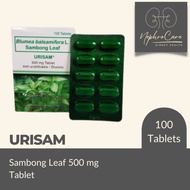 Urisam Sambong Leaf 500mg Tablet | 50 & 100 Tabs