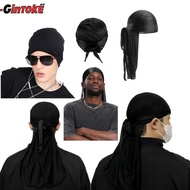 Long Tail Durag Durag Head Hip Hop Bandana Durag Silk Headband Pirate Hat Chemo Cap Hip Hop