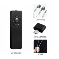 Mini MP3 Player Stick Music Media Walkman Fashion Portable Play Songs OTG USB Drive