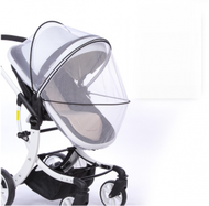 DDS - 嬰兒車蚊帳加密免安裝可摺疊拉鍊式防蚊帳（4股蚊帳黑色）#N288_001_548