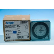 Hager EH711 24hrs Analog Time Timer switch product