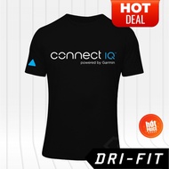 Dri Fit T-Shirt Tee Microfiber 160GSM NEW Garmin Connect IQ Smart Watch Running Logo Quick Dry Cool 